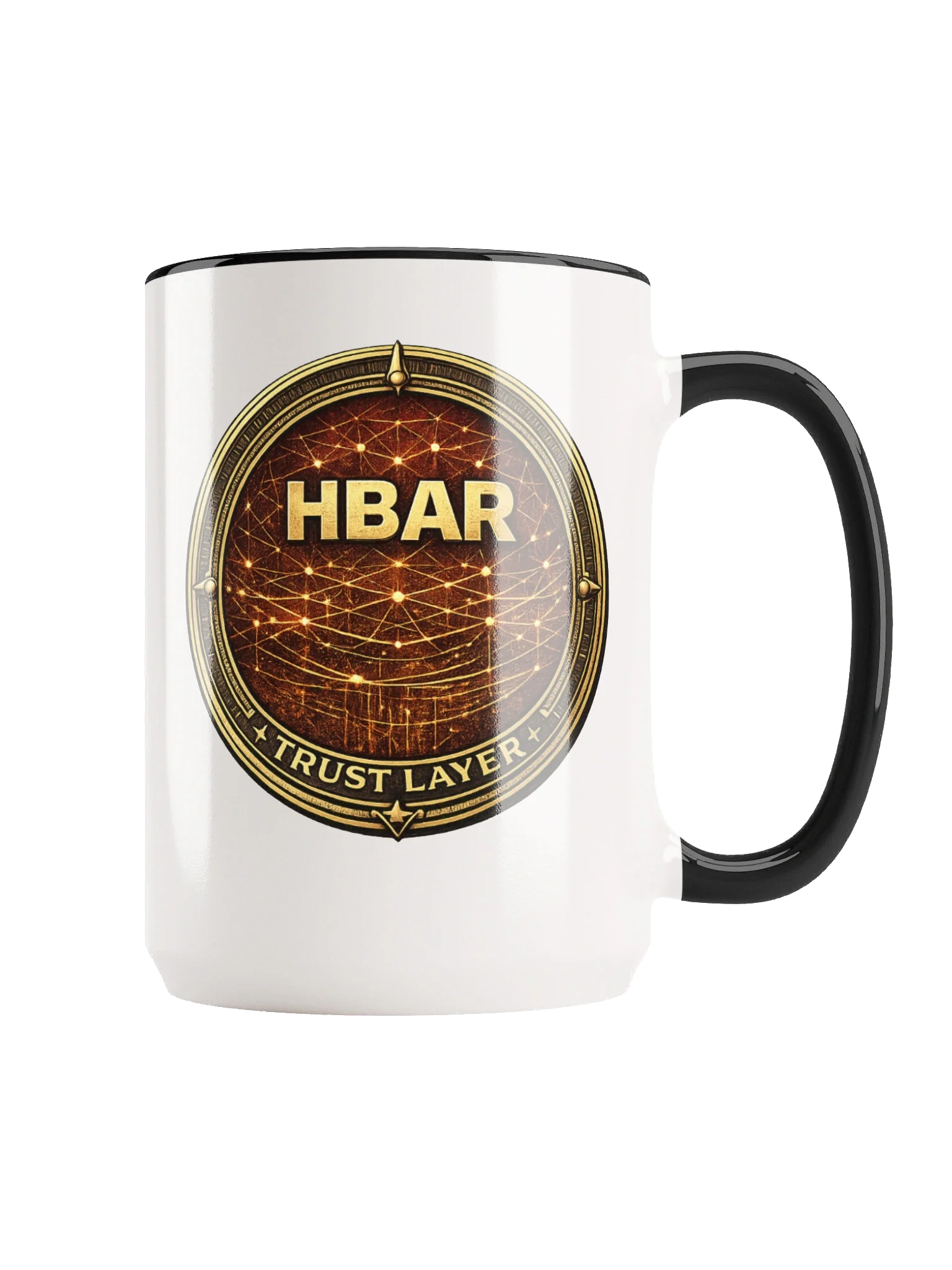 T-Bone Crypto Coin Crest Mug (HBAR | Trust Layer)