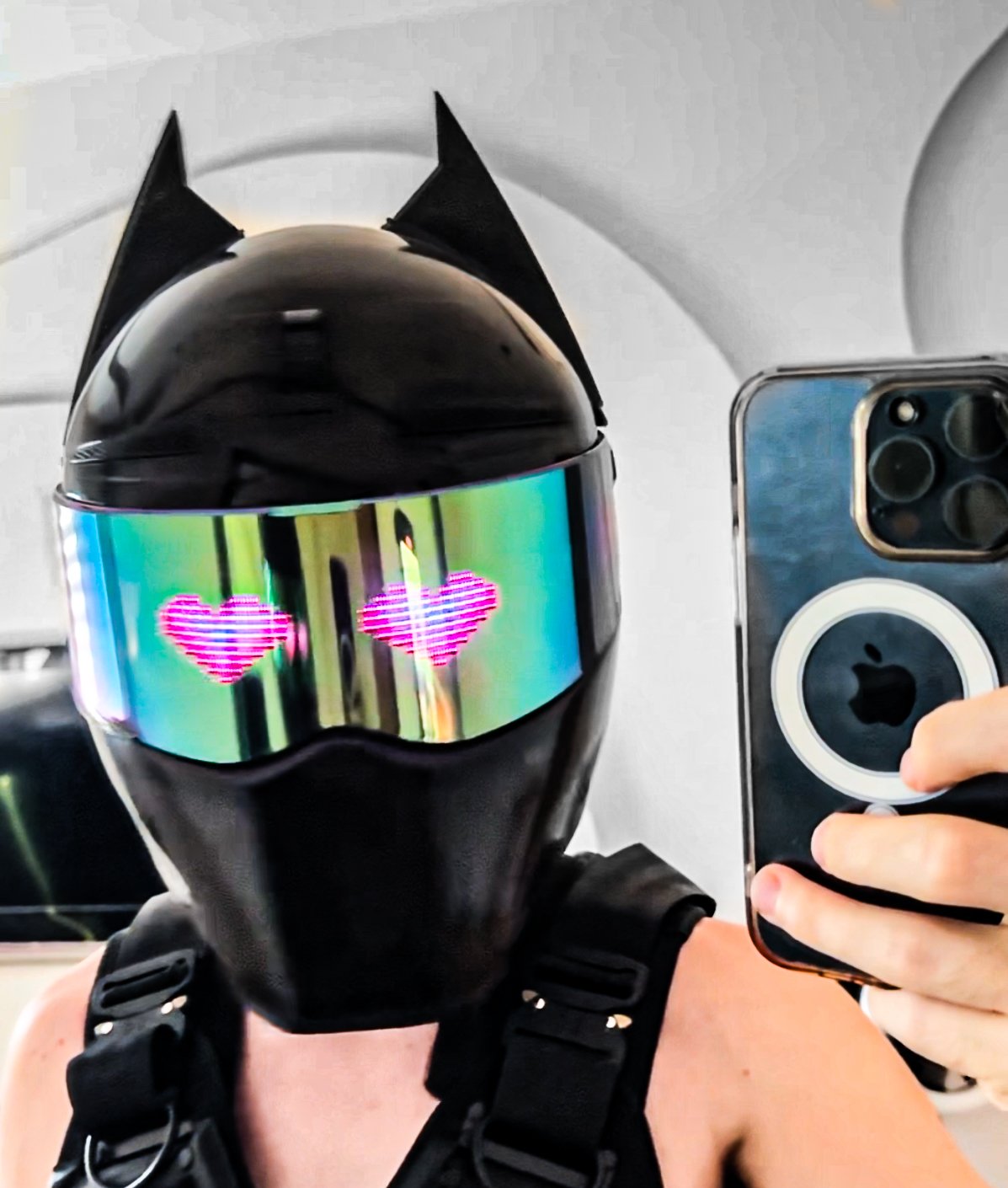 RGB Led eyes for helmet product image (8)