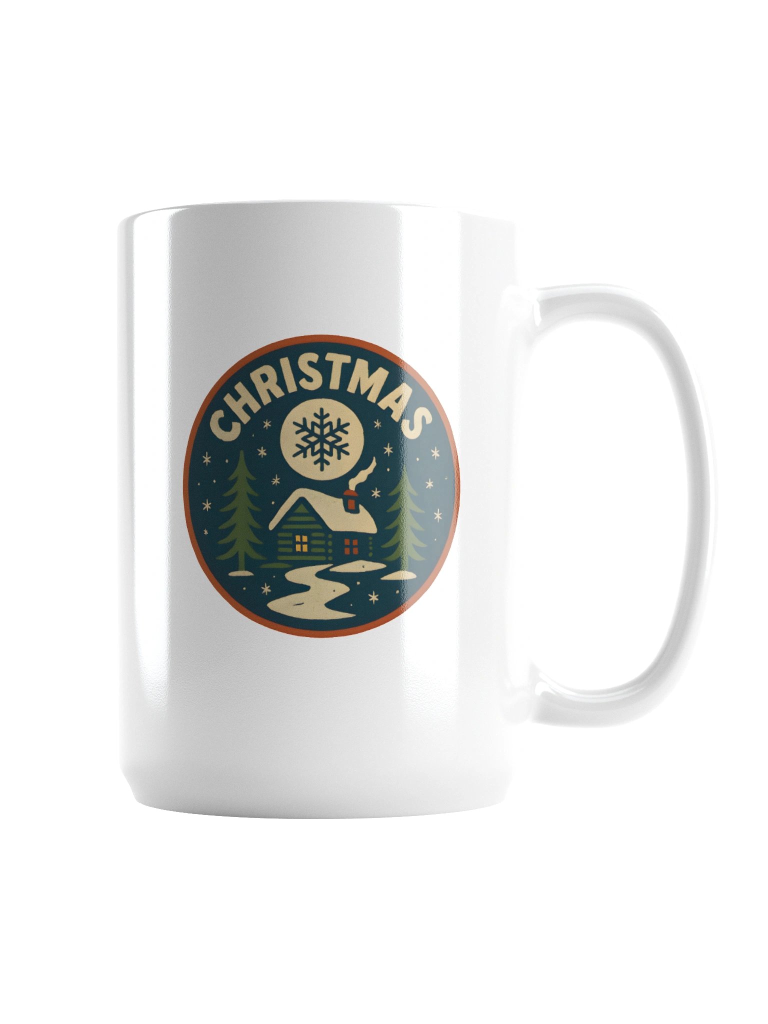 Classic Christmas Cabin Mug product image (2)