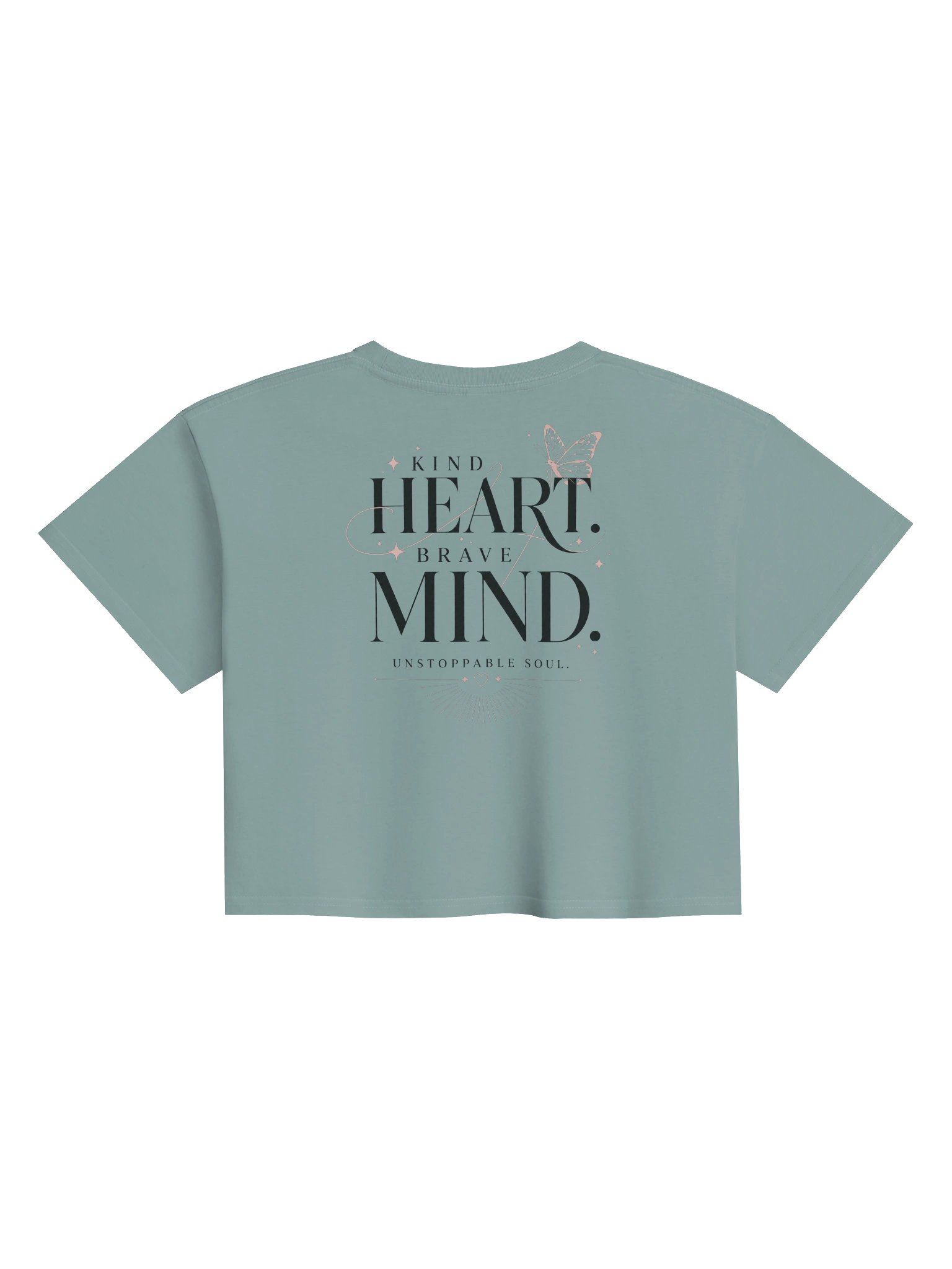 Kind Heart, Brave Mind — MSE Women’s Premium Crop Top product image (17)