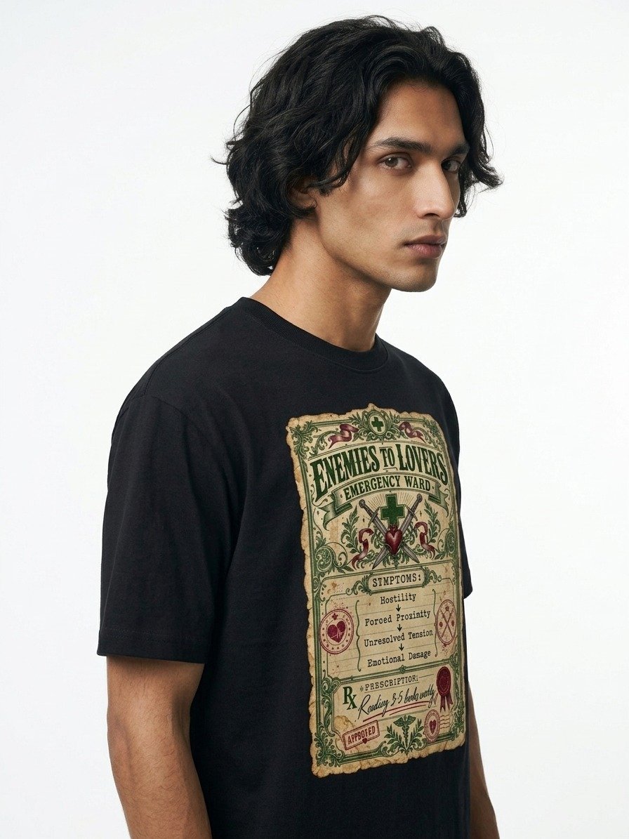 Enemies to Lovers Emergency Ward Vintage Prescription Shirt product image (2)