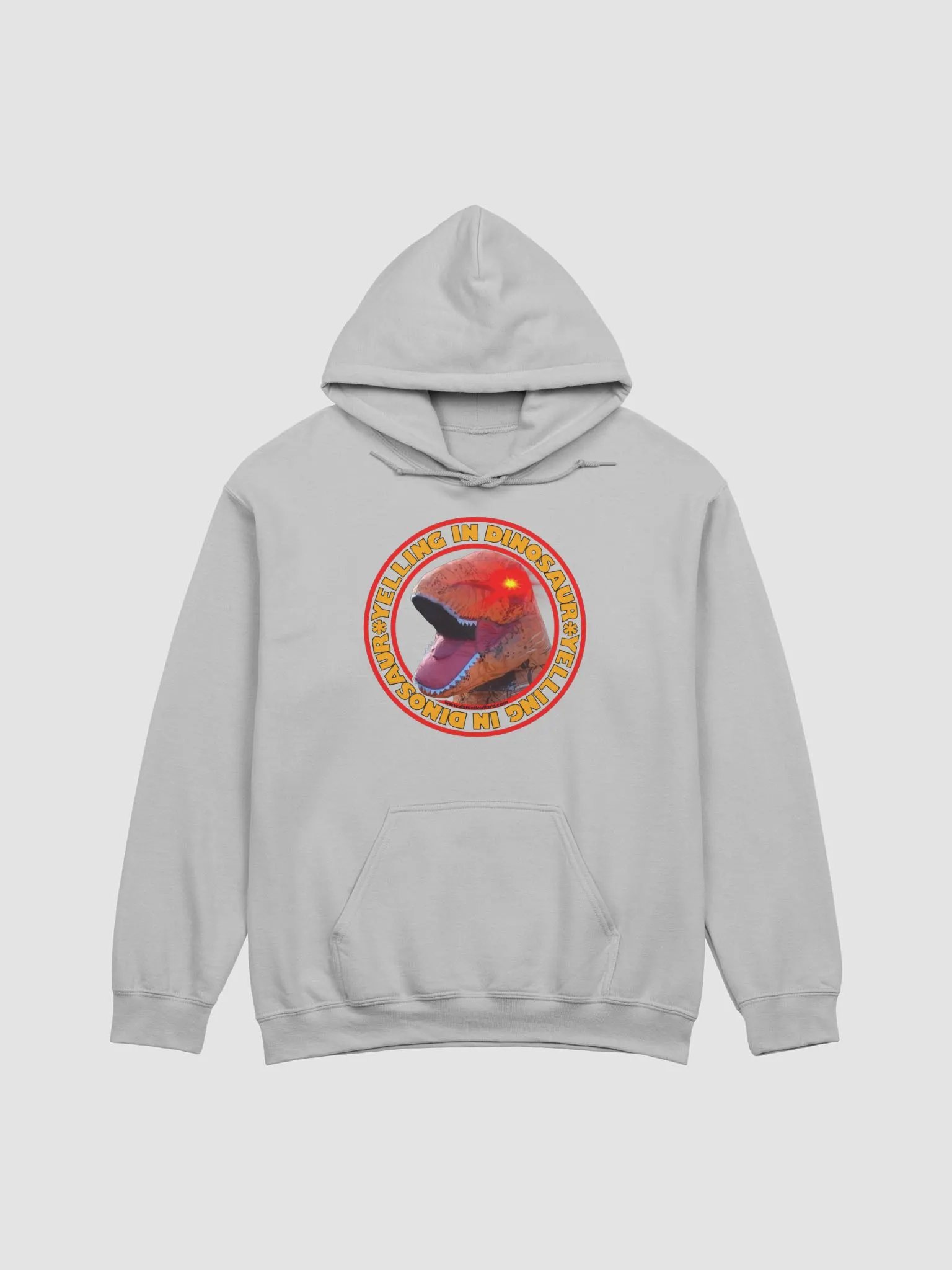 Yelling In Dinosaur Hoodie product image (2)