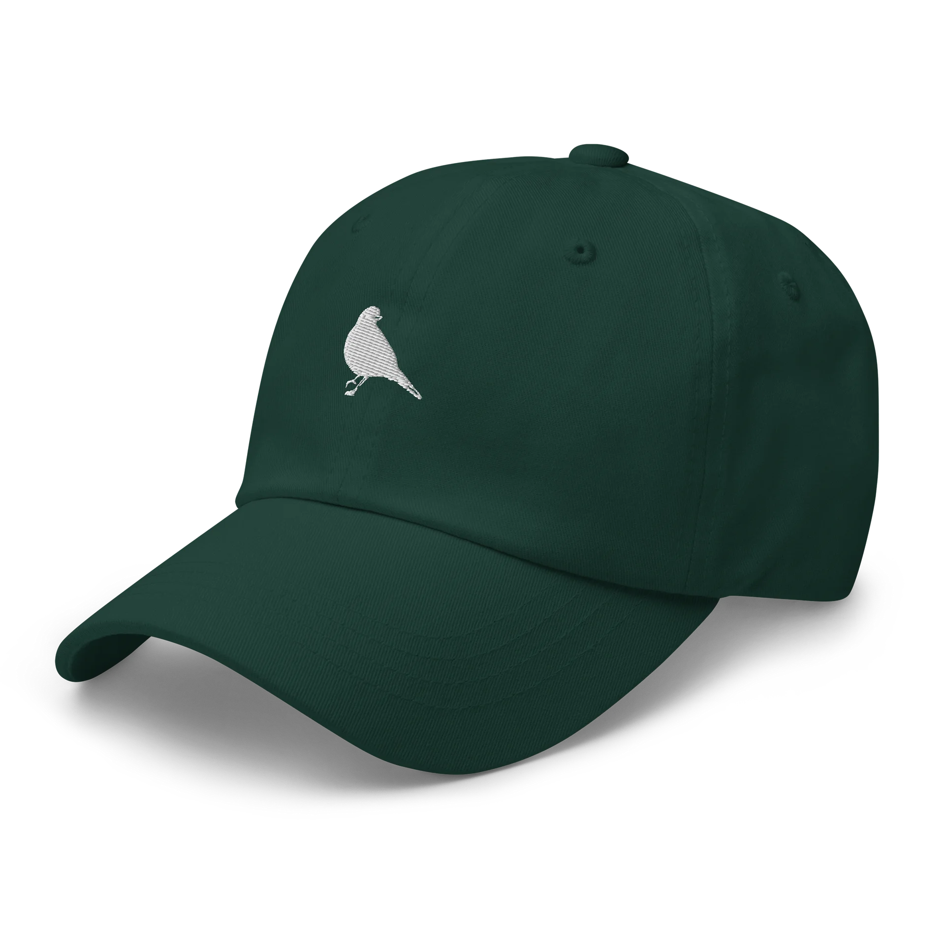 Pixelated Nightingale Silhouette Dad Hat product image (5)