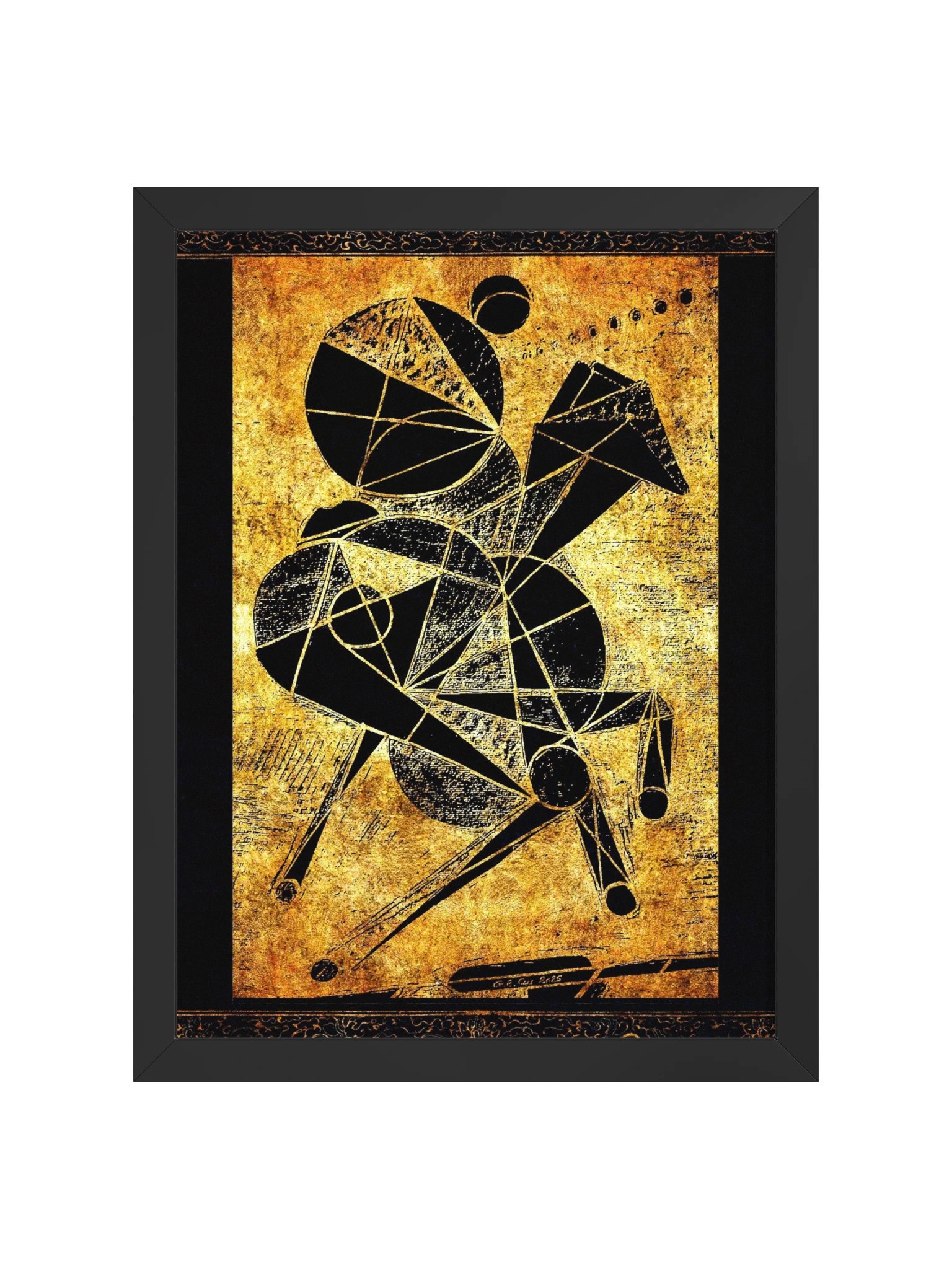 The Jokey Gold Edition — Framed Poster product image (13)