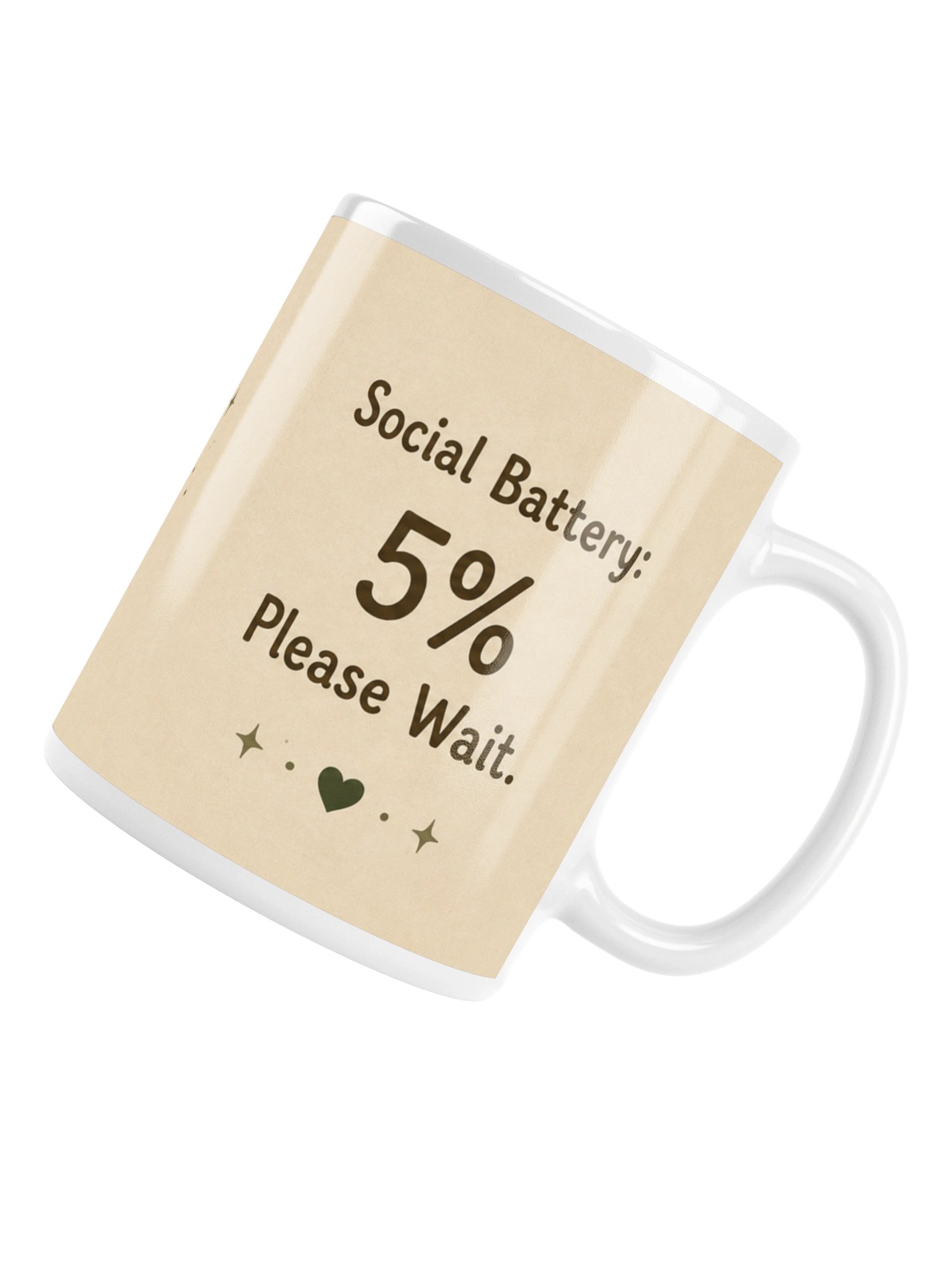 Pickles Social Battery Kitten Reading Mug product image (6)