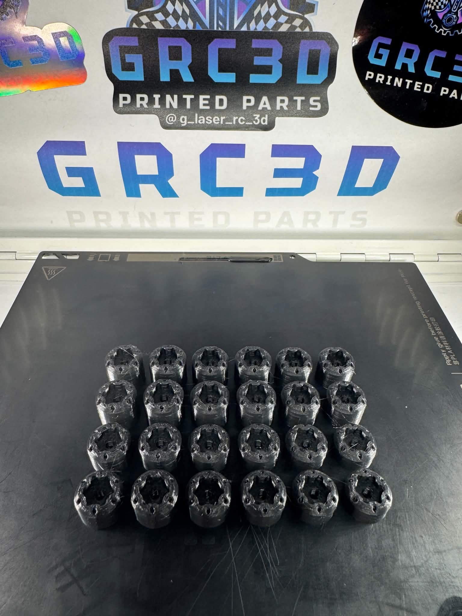 GRC3D Wheel 1-6mm Hub Spacer Kit (Injora/TREAL/HardPark) product image (7)