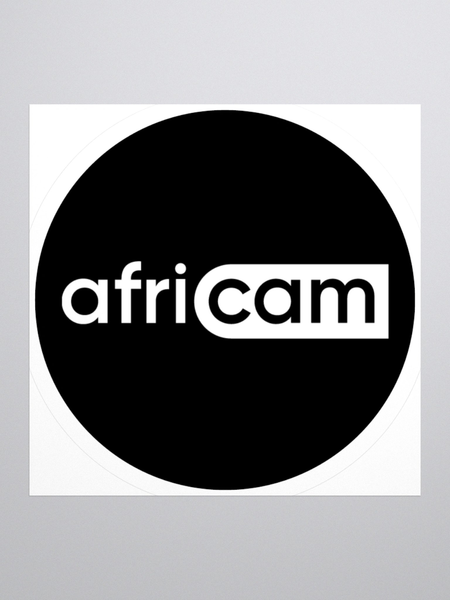 Africam Sticker (Black) product image (1)