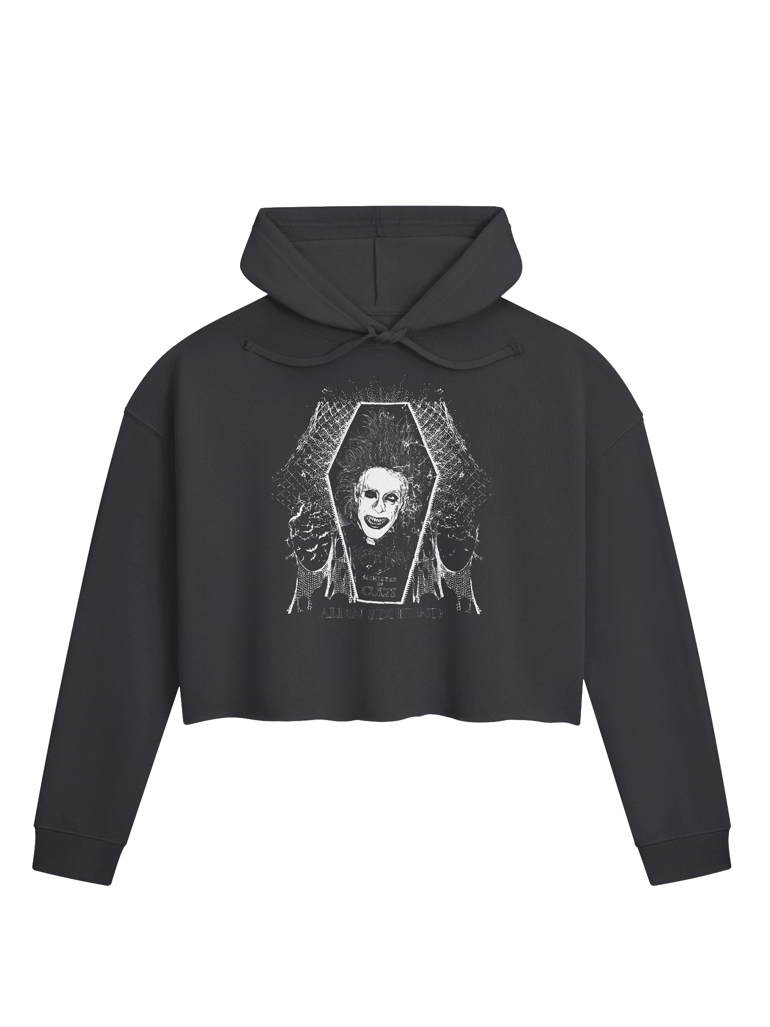 The Fiend Womens Cropped Hoodie product image (1)