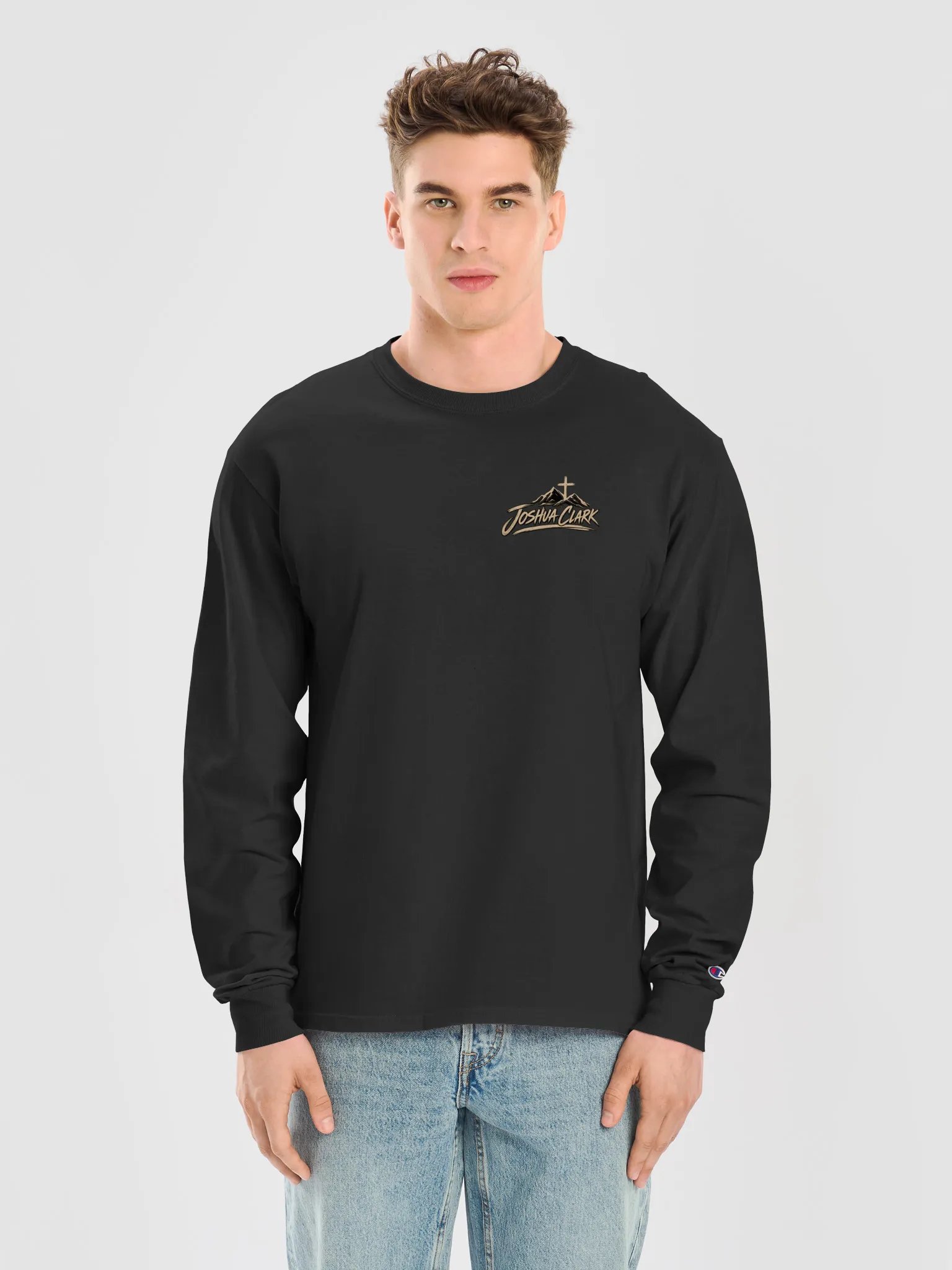 No Cracks In My Armor Champion Long Sleeve product image (5)