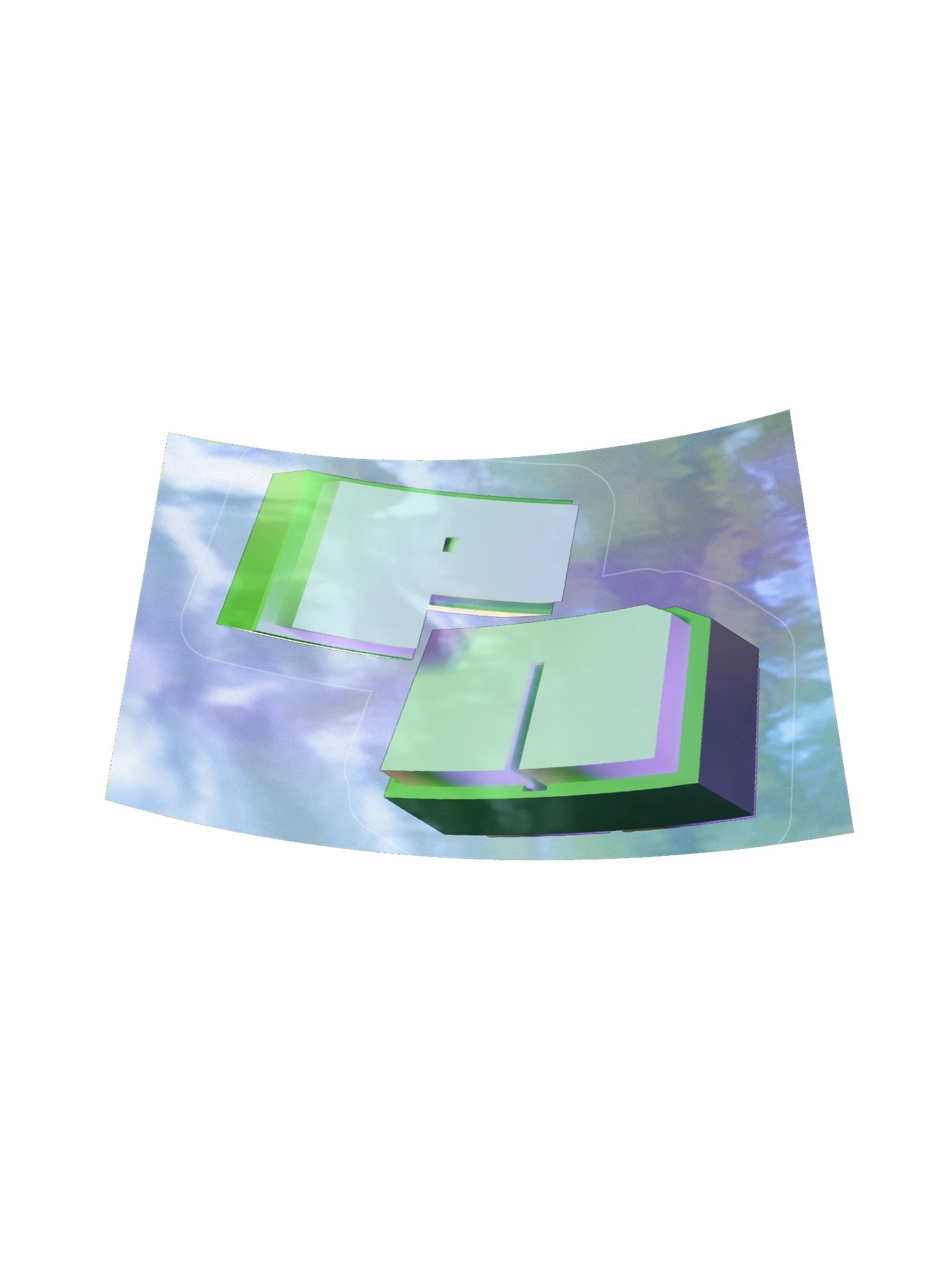 Play Nigth Initials Holo Sticker product image (17)
