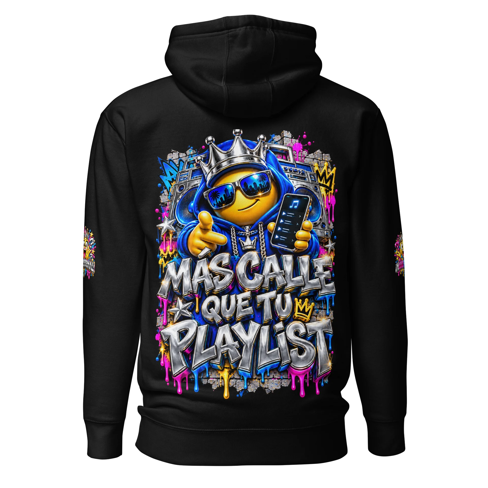Mad Calle Que tu playlist! Tee product image (3)