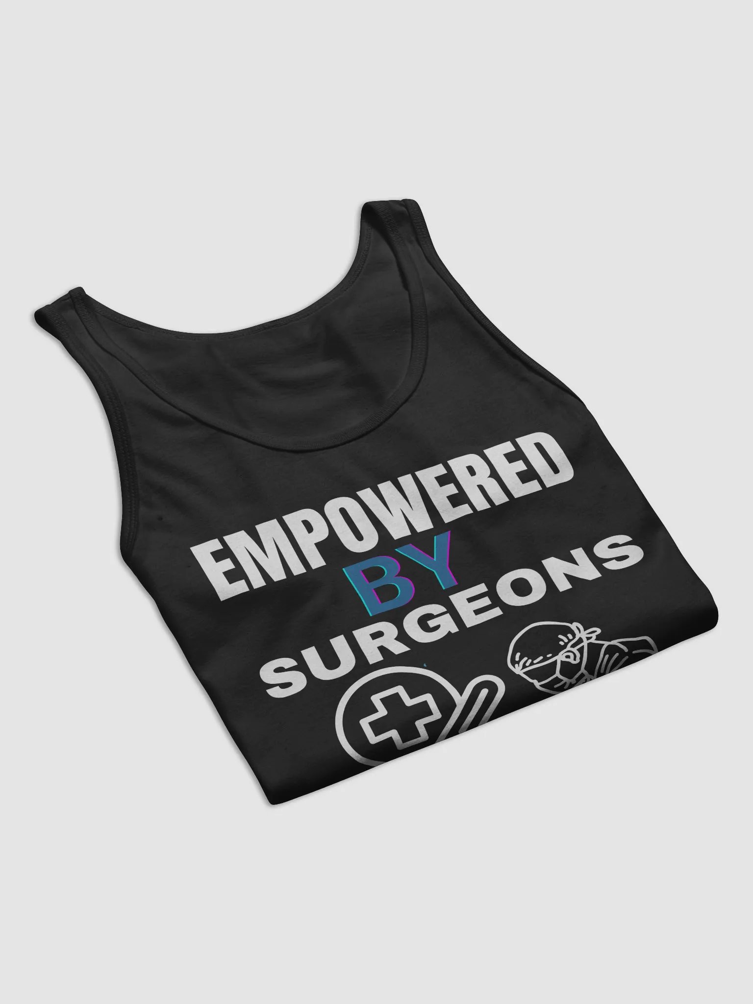 Surgeons' empowerment, Stylish Medical-themed Jersey Tank product image (36)
