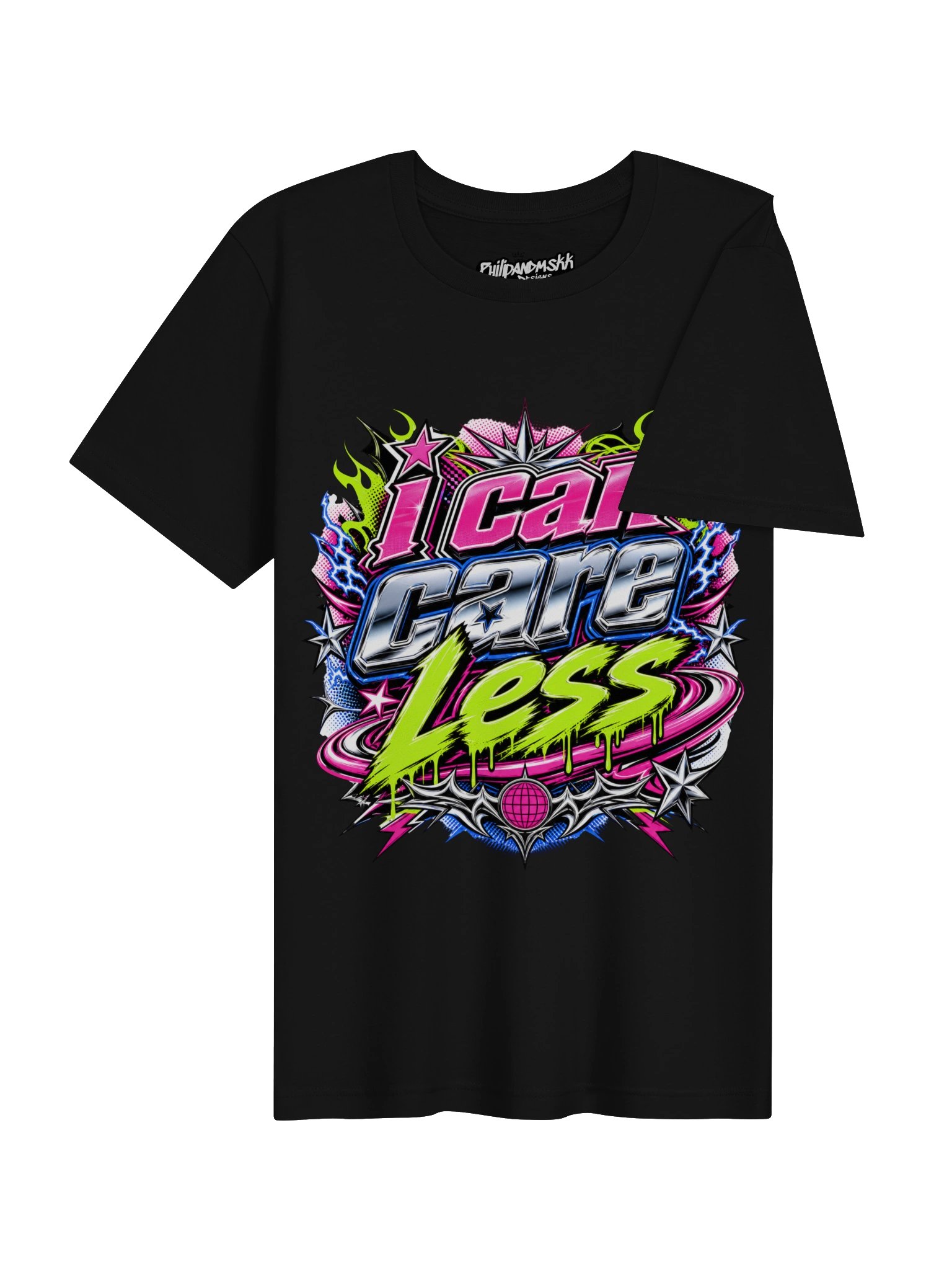 I Can Care Less Pop-Art Tee product image (32)