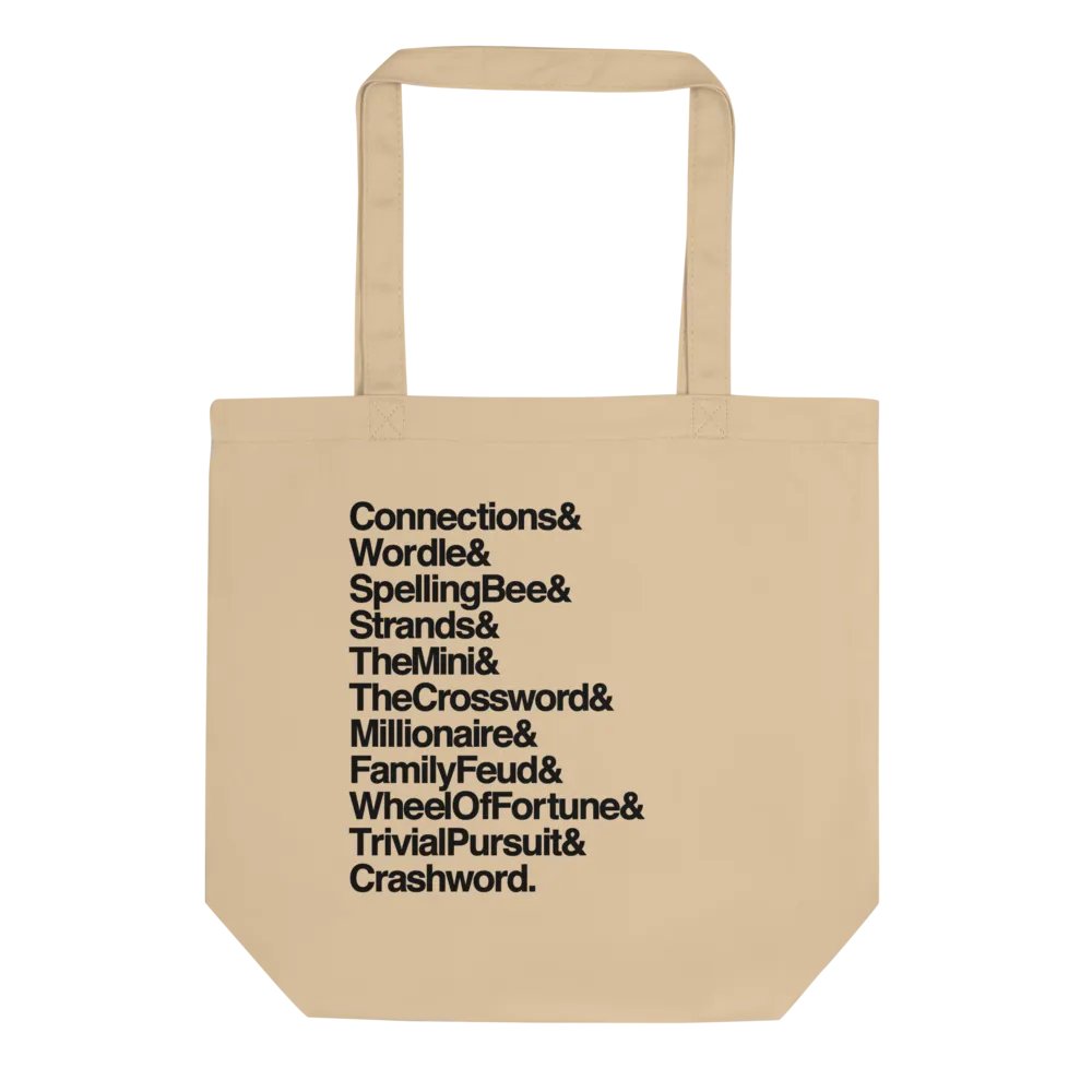 Puzzles & Gameshows Wordsearch Tote Bag product image (1)