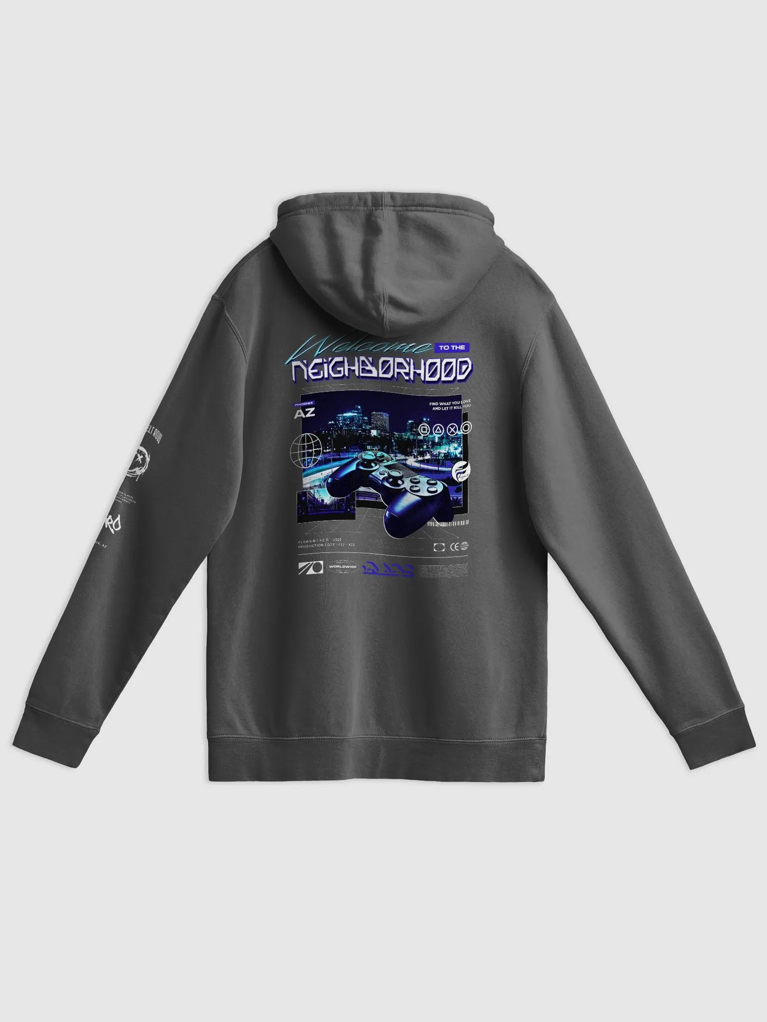 Flawsin Pigment Dyed Hoodie product image (2)