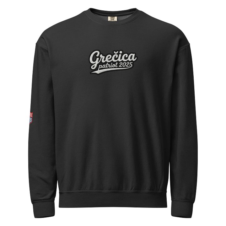 Grečica Patriot 2025 Embroidered Sweatshirt product image (1)