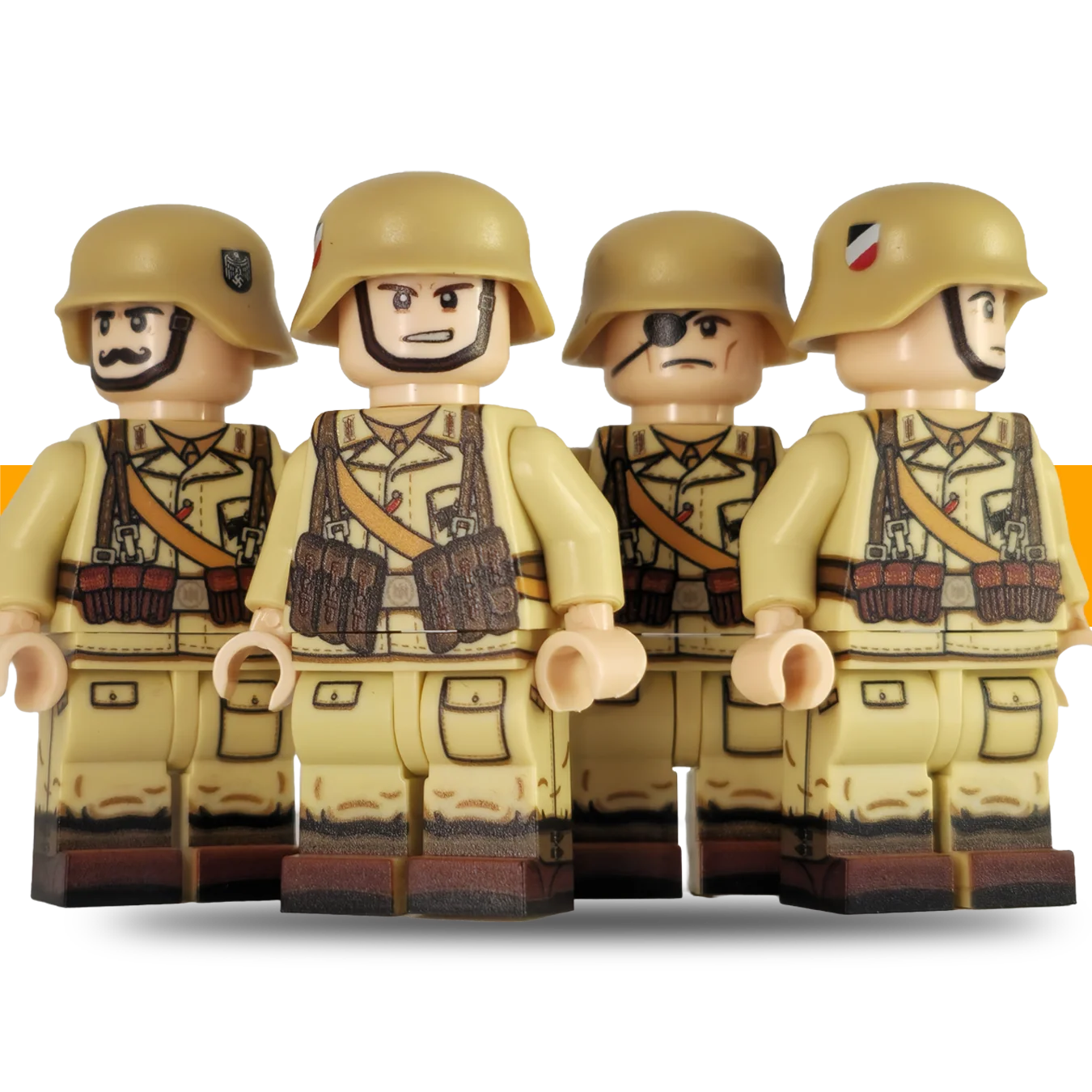 Afrika Korps (DAK) German Squad - WW2 (Compatible) product image (1)