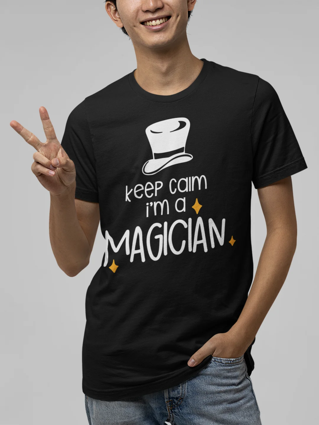 Keep Calm, I'm a Magician T-shirt product image (1)