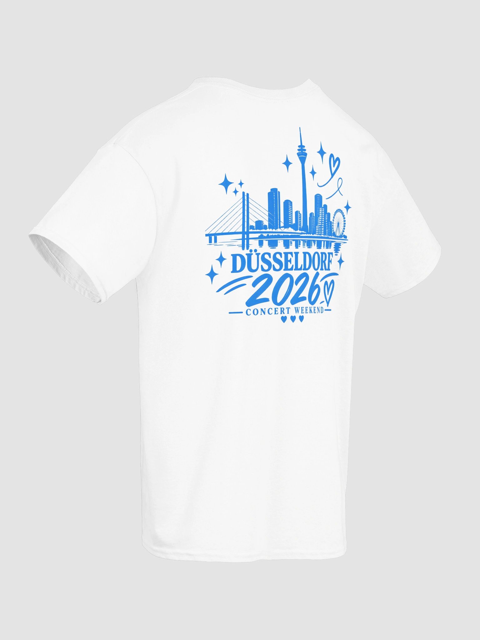 I Want It That Way Düsseldorf 2026 Shirt | City Skyline Back Print Concert Tee product image (10)