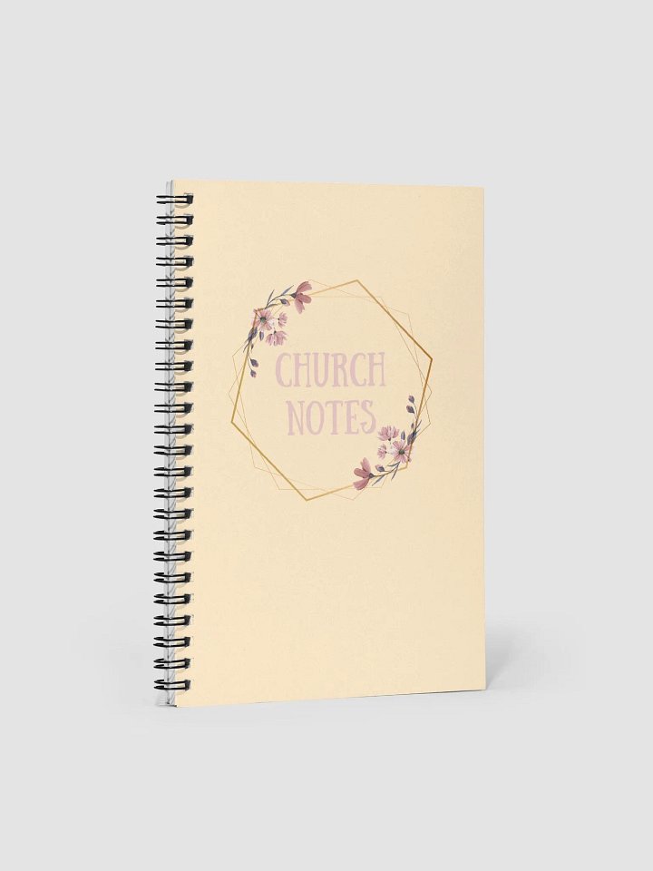 Floral Church Notes Journal product image (1)