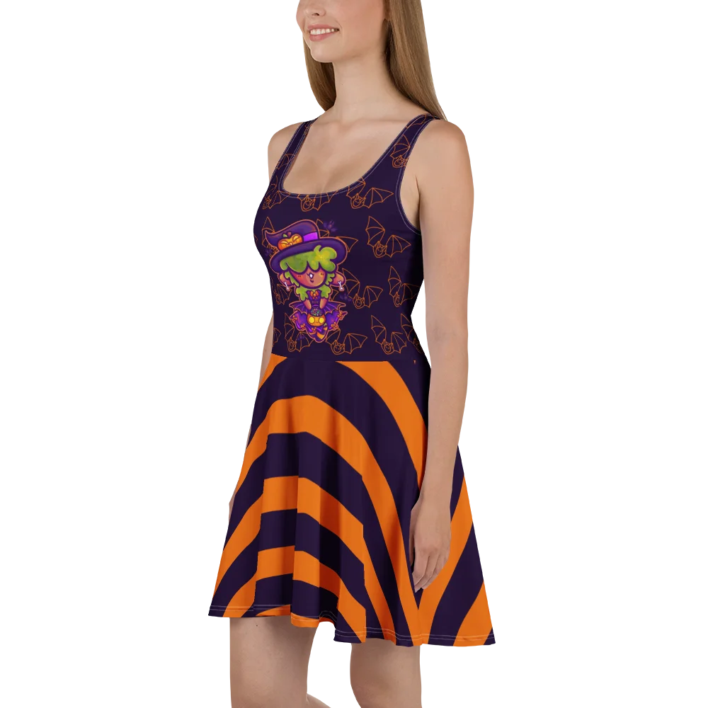 Halloween Shirley - Spooky Skater Dress product image (1)