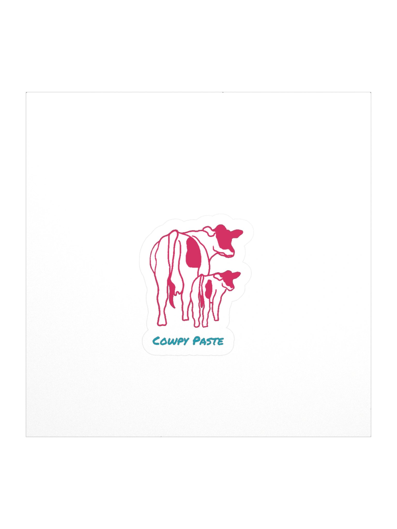 Cowpy Paste - Sticker product image (1)