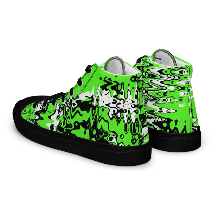 cybergreen high top canvas shoes (womens) product image (2)