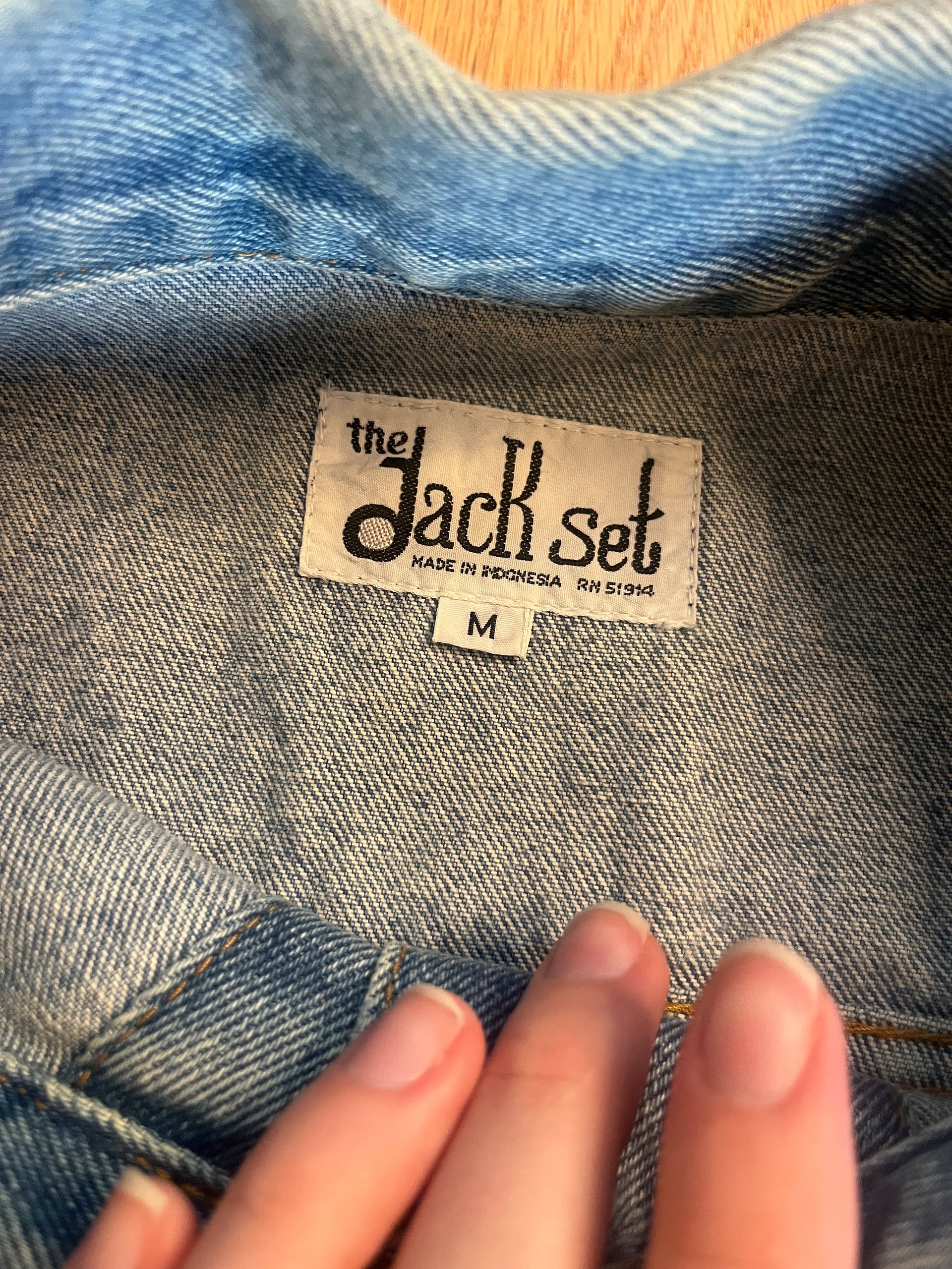 Dark Love Denim Jacket / Size Medium product image (3)