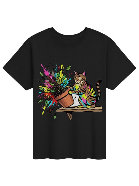Plant Crime Tabby Tee