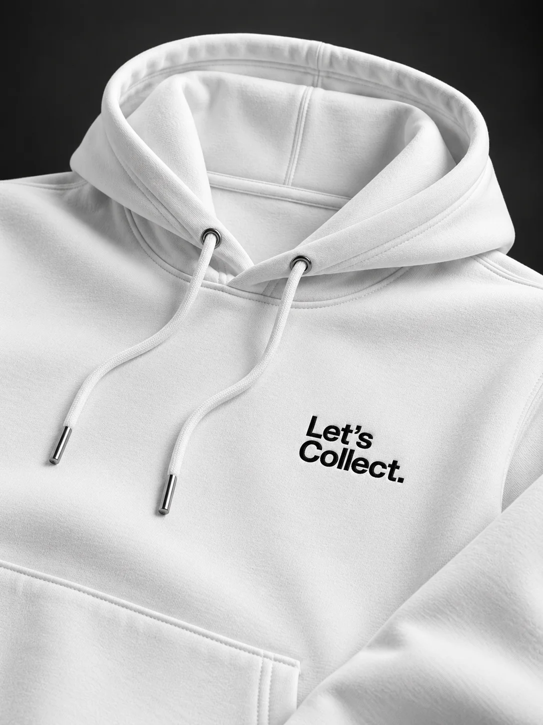 1st Edition White Embroidered Hoodie product image (3)