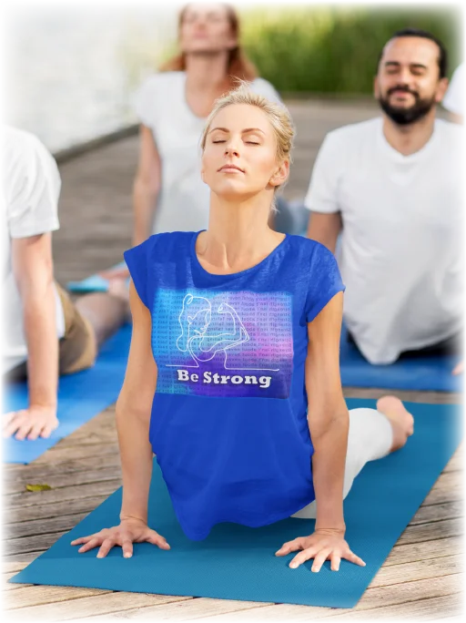Wellness Shirts - Be Strong Positive Reflection Self Care Shirts product image (1)