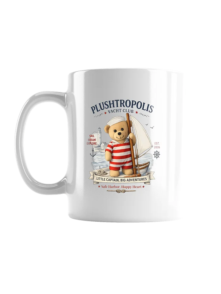 Plushropolis Yacht Club Captain’s Mug product image (1)