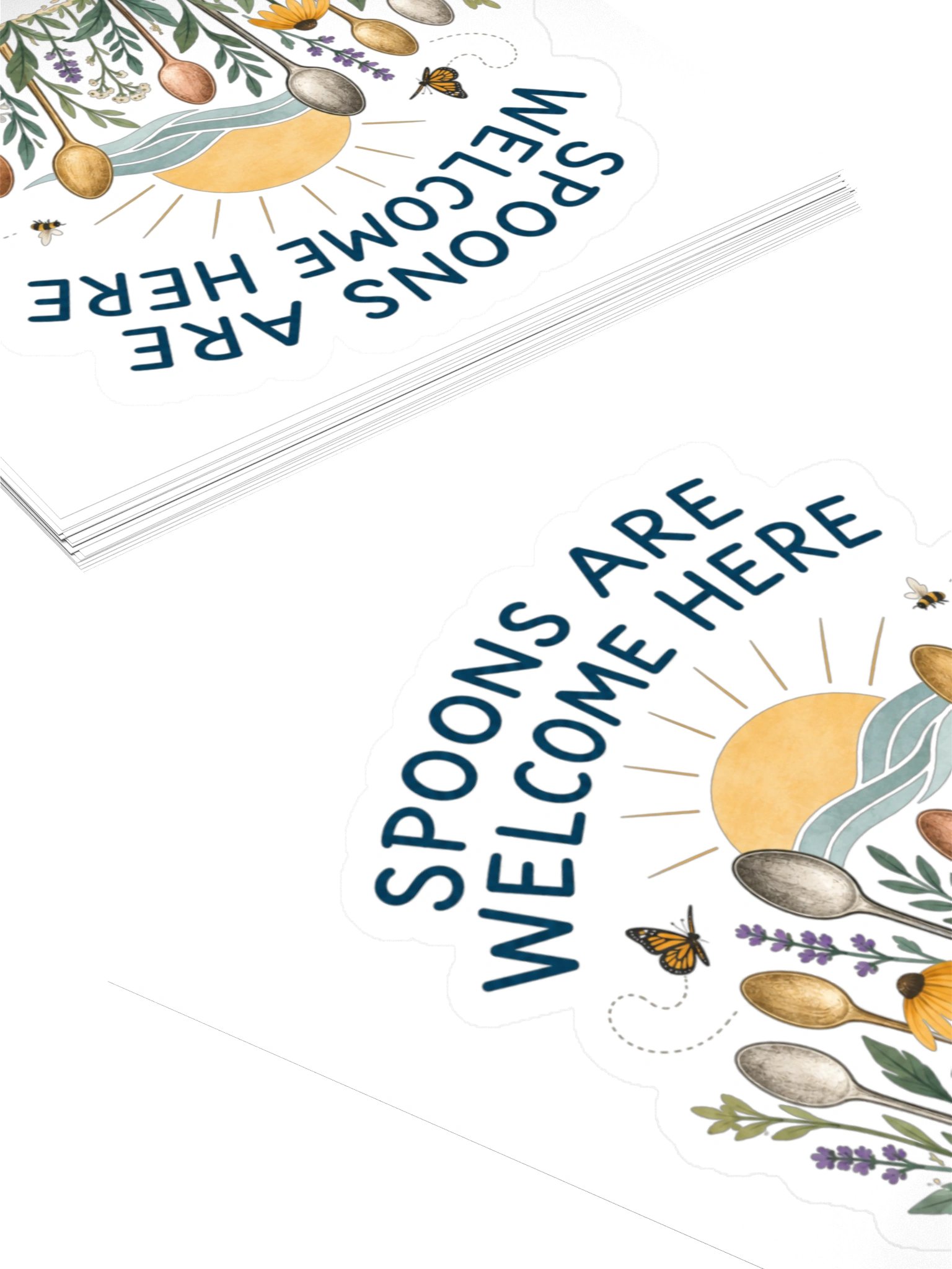 Spoons Are Welcome Here (Sticker) product image (4)