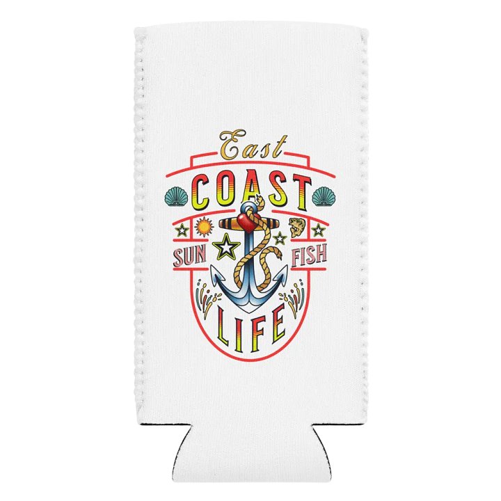 East Coast Life Sun Fish Can Cooler product image (2)