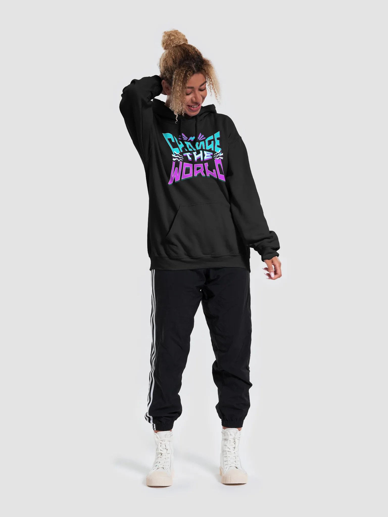 Change The World Graphic Hoodie product image (48)