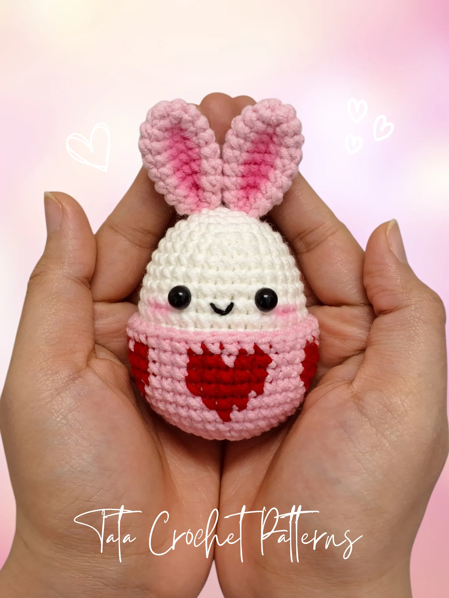 PDF Pattern -♡- (8 in 1) Super Cute Easter Bunny Eggs Amigurumi product image (11)