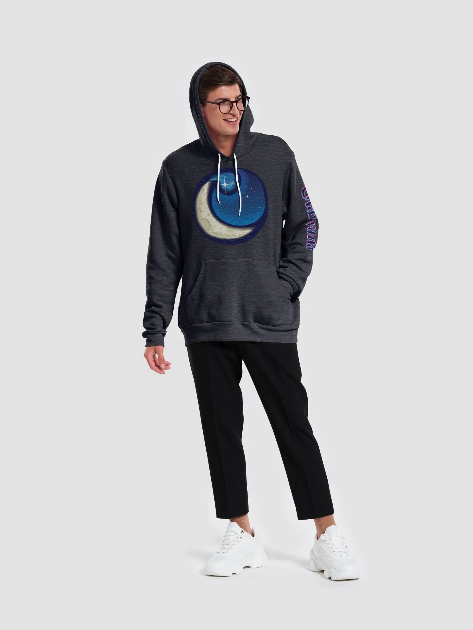 [Crescent "C"] BELLA CANVAS HOODIE product image (5)