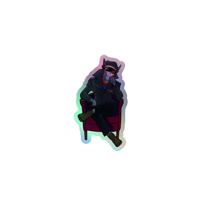 Movie Cage Holographic Sticker product image (1)