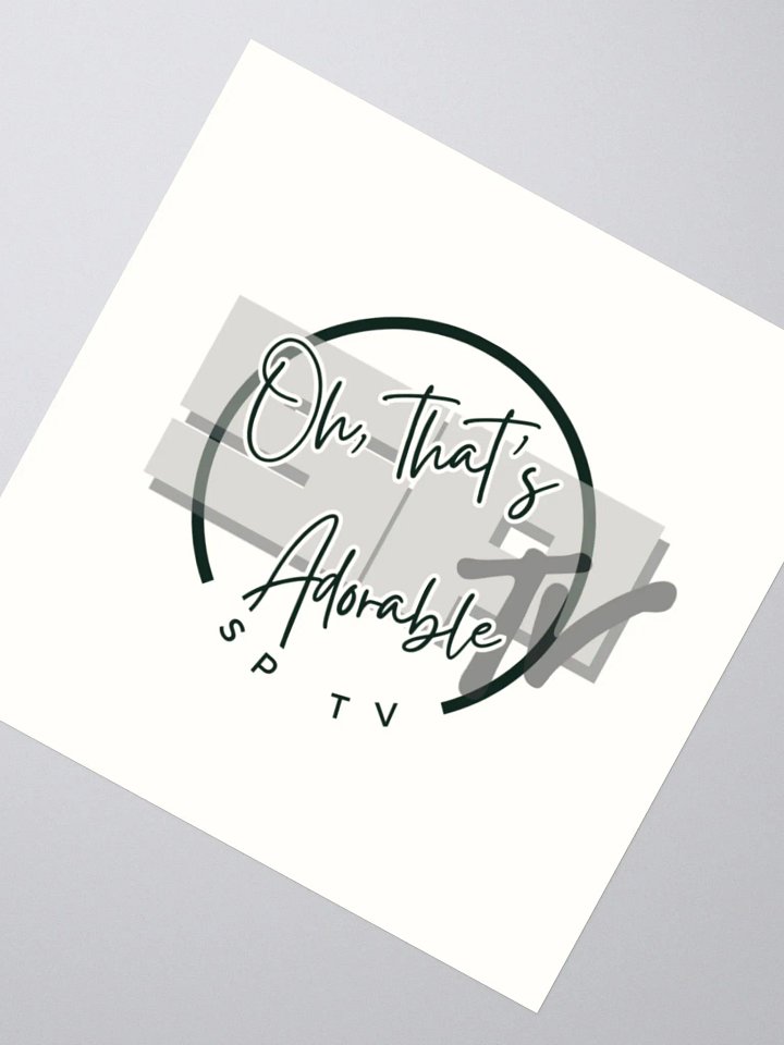 Oh That's Adorable - SPTV Sticker product image (2)