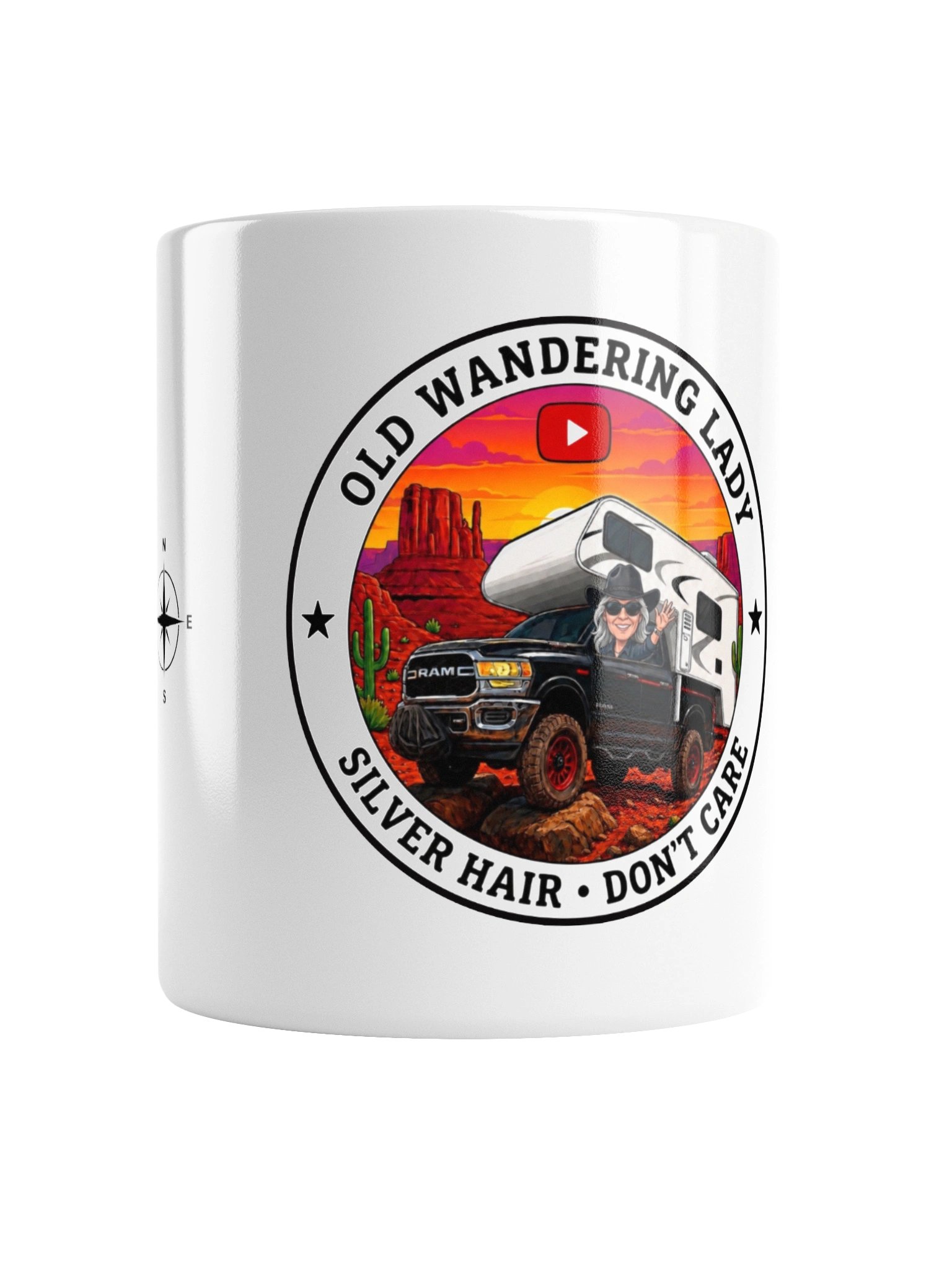Old Wandering Lady Adventure Mug product image (2)