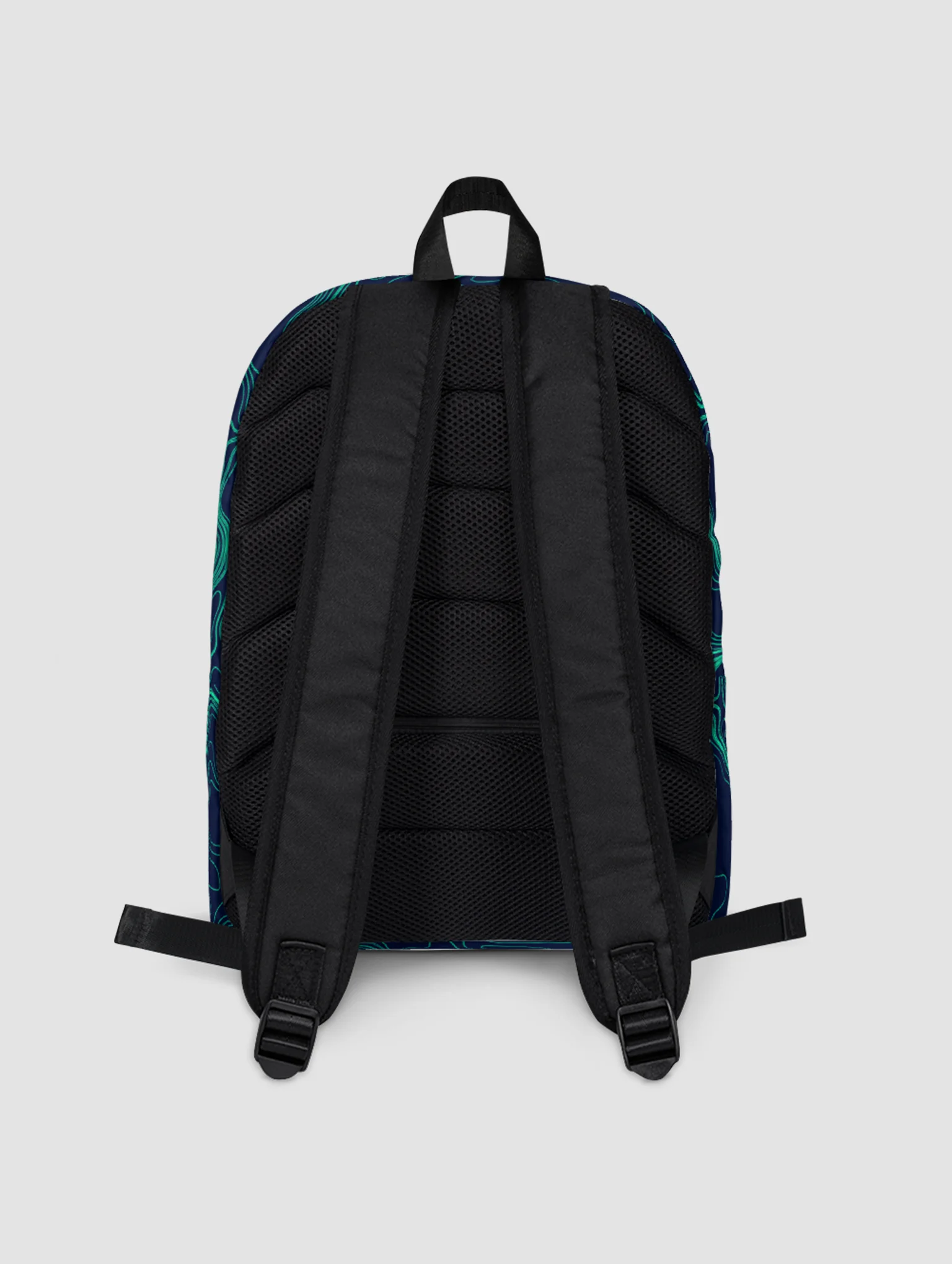 6ix Squad Backpack - Navy & Mint Topography product image (4)