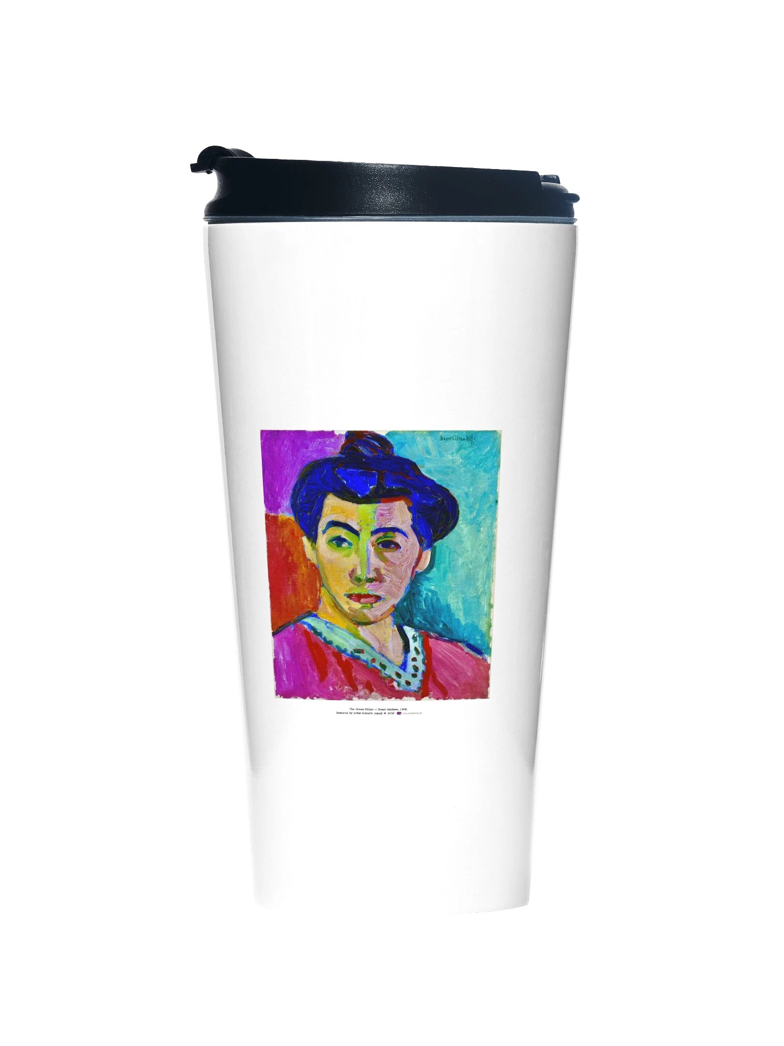 The Green Stripe — Travel Mug product image (1)