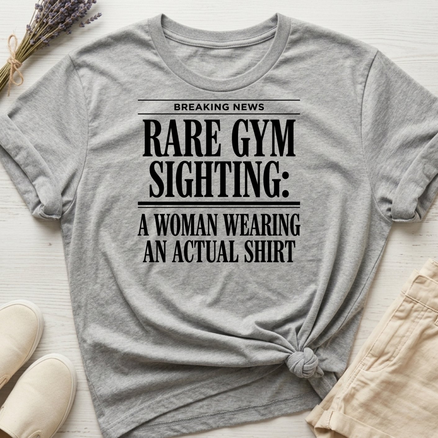 Good Clean Fun: "Rare Gym Sighting 2" Organic T-Shirt product image (3)