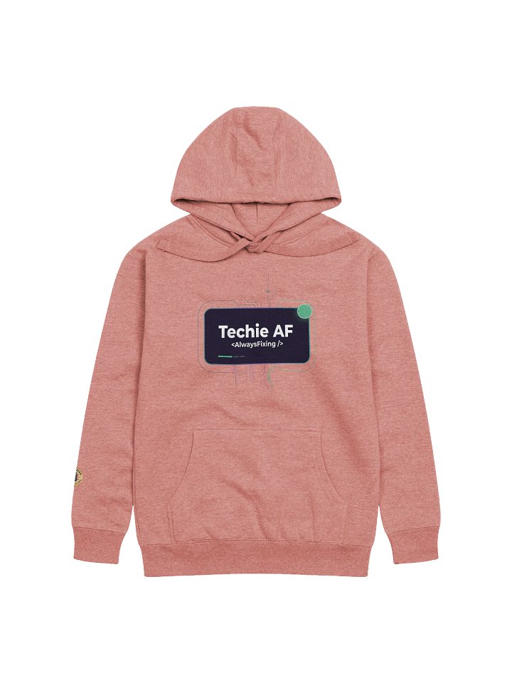 Techie AF Unisex Hoodie product image (1)