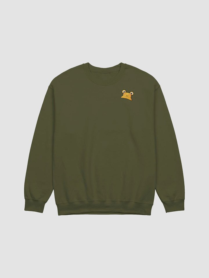 Gold Froggy hat crewneck! product image (1)