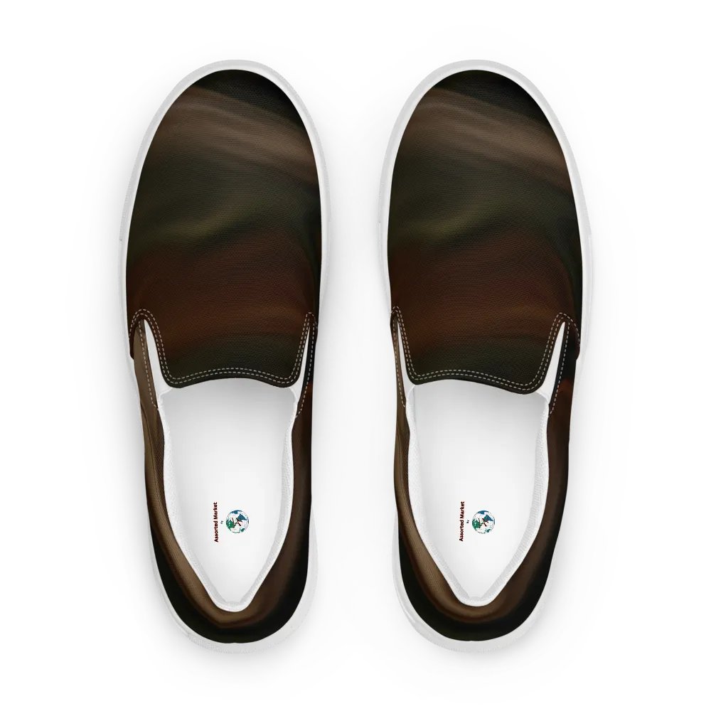 Camouflage Pattern Men's Slip-On Shoes | Camo Pattern Shoes product image (3)