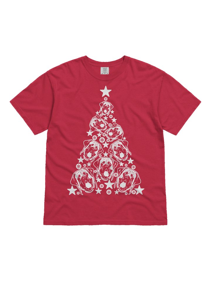 Bullmastiff Christmas Tree T-Shirt product image (2)