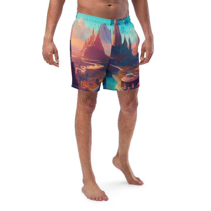 Sunset Serenity Swim Shorts product image (1)
