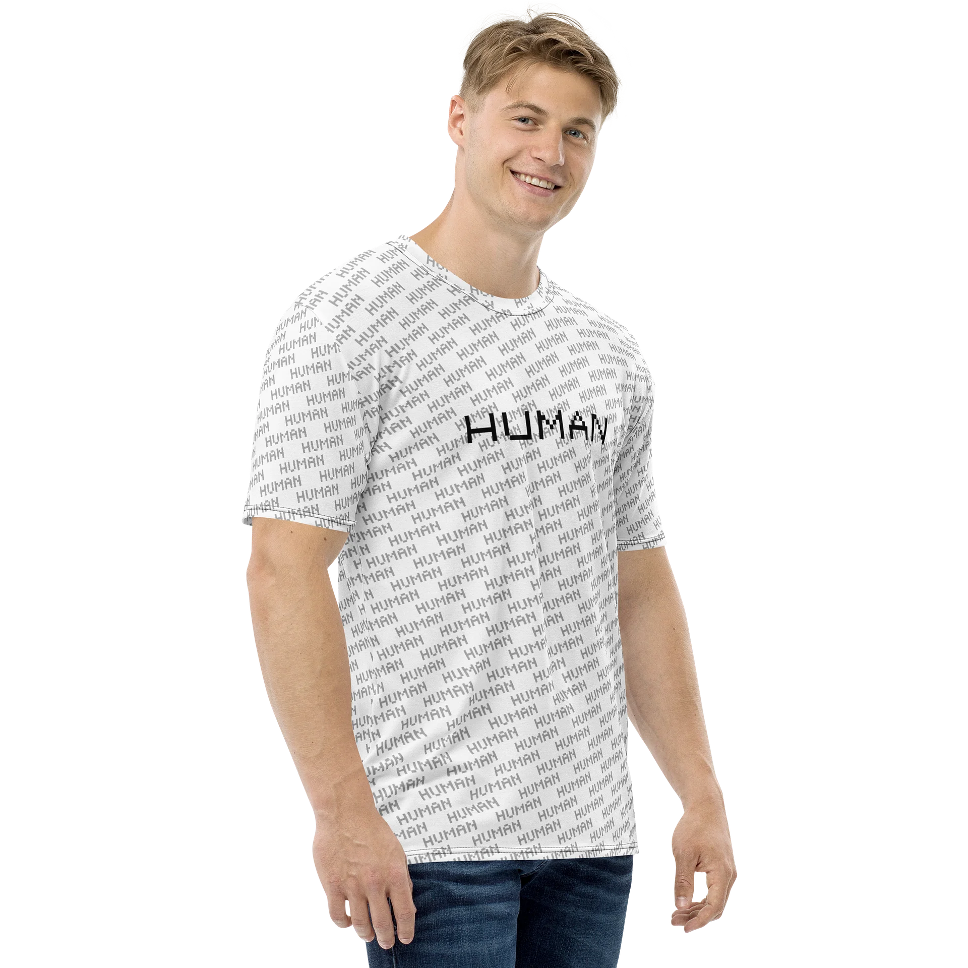 Human Print Shirt product image (4)