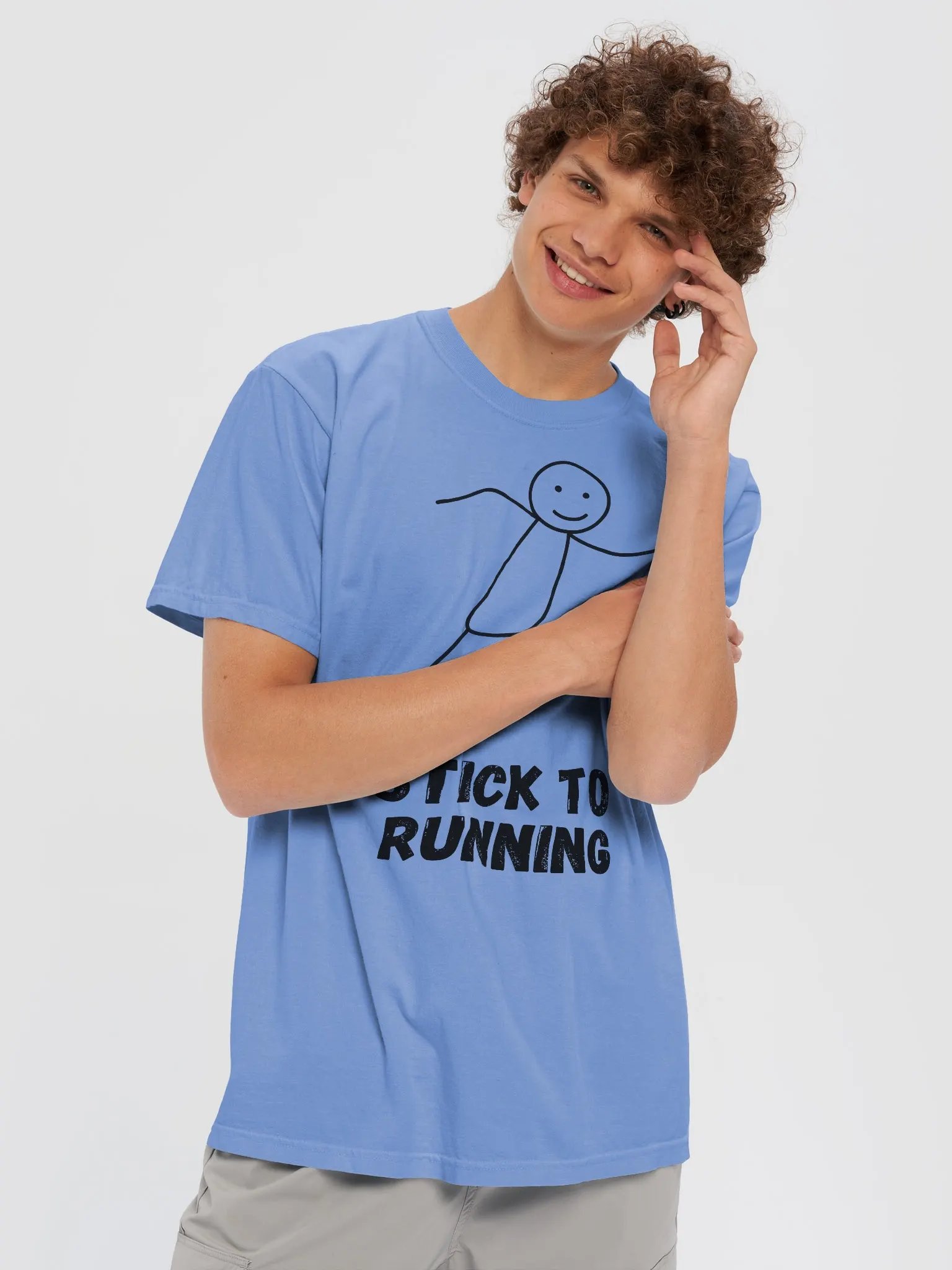 Stick To Running Comfort Tee product image (46)